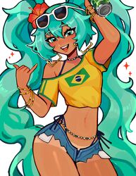 brazilian miku fan art