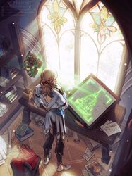 kaveh (genshin impact) from genshin impact by neesawahh