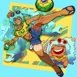 brazilian miku from vocaloid