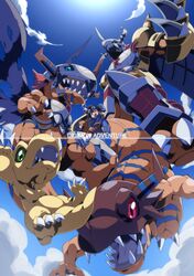 agumon from digimon by mikan (mkn 0710)