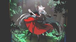 fujiwara no mokou from touhou