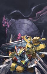 chaosdukemon from digimon by level-00