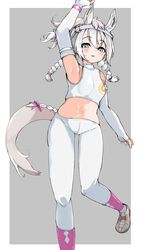 white thoroughbred (kemono friends) from kemono friends