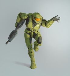 master chief fan art