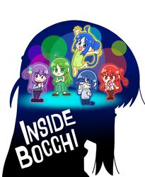 anger (inside out) from bocchi the rock!
