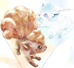alolan vulpix from pokemon
