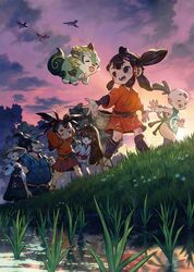 sakuna-hime from tensui no sakuna-hime by murayama ryota