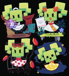 mimi (paper mario) from paper mario