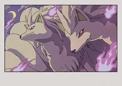 ninetales from pokemon by onamuzi illust