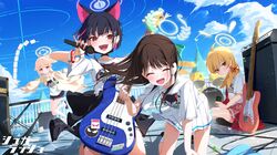 kazusa (band) (blue archive) from blue archive