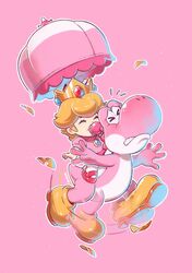 baby peach from super mario bros. by saiwo (saiwoproject)