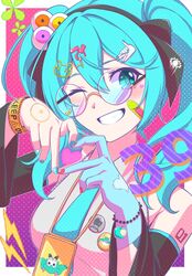 hatsune miku from vocaloid