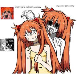 souryuu asuka langley from neon genesis evangelion by peqermint