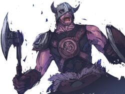 dovahkiin from the elder scrolls by madsensei