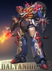 daltanious from mirai robo daltanious by maeda hiroyuki