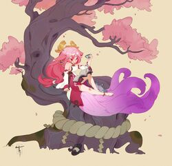 yae miko from genshin impact