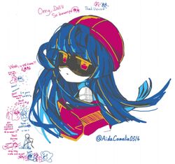 doll (murder drones) from kirby (series) by aida (aidacamelia0516)