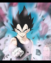 vegeta from dragon ball by ruto830