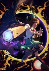 reiuji utsuho from touhou