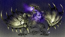 gold rathian from monster hunter (series) by deadpool yuchan