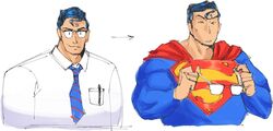 clark kent from dc comics