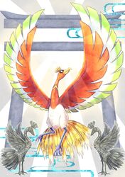 ho-oh from pokemon