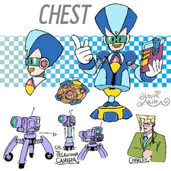 mega man (classic) fan art