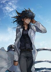 fudo yusei from yu-gi-oh! by mokopuru