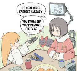 professor shinonome from nichijou by pantsu-ripper