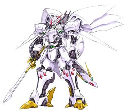cybuster from super robot wars by aniki gunsou