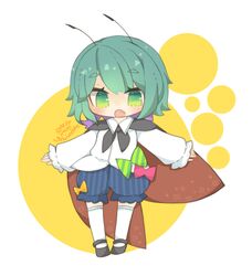 wriggle nightbug from touhou by yaco (nuitnotte)