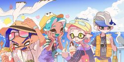 inkling from splatoon (series) by namazuoku