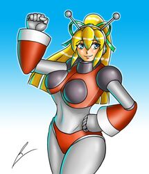 roll (mega man) from deviantart by borockman