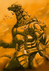 mechagodzilla from godzilla (series) by nishikawa shinji