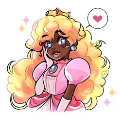 princess peach from super mario bros.