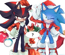 shadow the hedgehog from christmas
