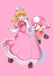 peachette from new super mario bros. u deluxe by saiwo (saiwoproject)
