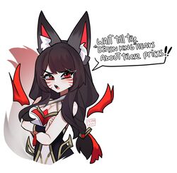 ahri (league of legends) from league of legends by mizah (mizah)