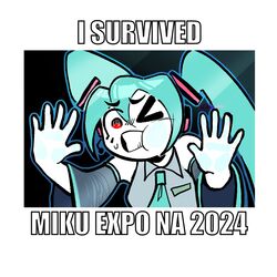 hatsune miku from vocaloid