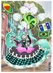 hatsune miku from vocaloid