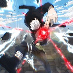 gojou satoru from jujutsu kaisen