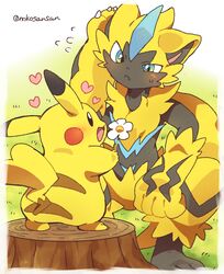 pikachu from pokemon by roku (rokkrn)