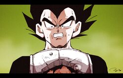 vegeta from dragon ball by ruto830