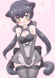 black leopard (kemono friends) from kemono friends