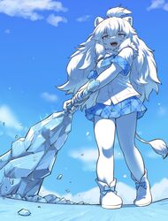 white lion (kemono friends) from kemono friends