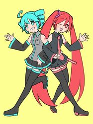 hatsune miku from utau by crow96111