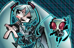 hatsune miku from invader zim