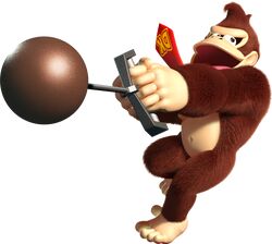 donkey kong from super mario bros.