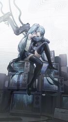 hatsune miku from vocaloid
