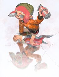 inkling girl from splatoon (series)